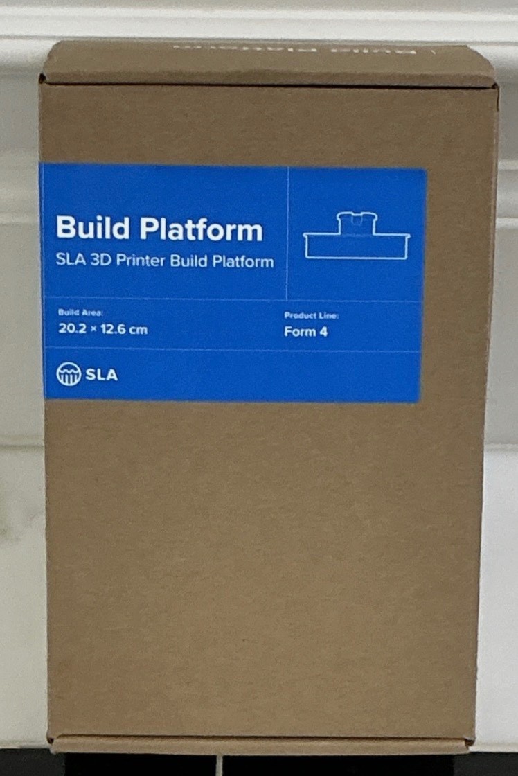 NEW Formlabs Form 4 Build Platform SLA 3D Print platform