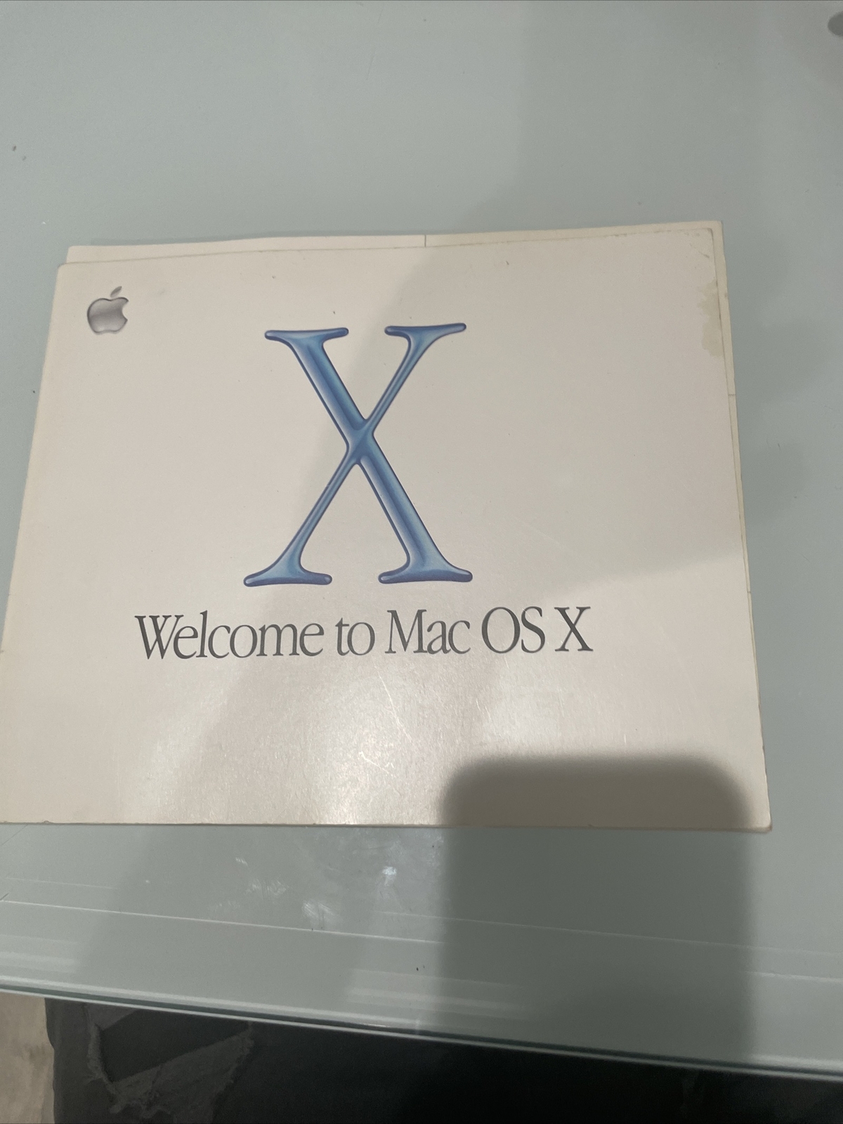 Vintage 2001 Welcome to Mac OS X 10 Macintosh Software Manual Guide Booklet