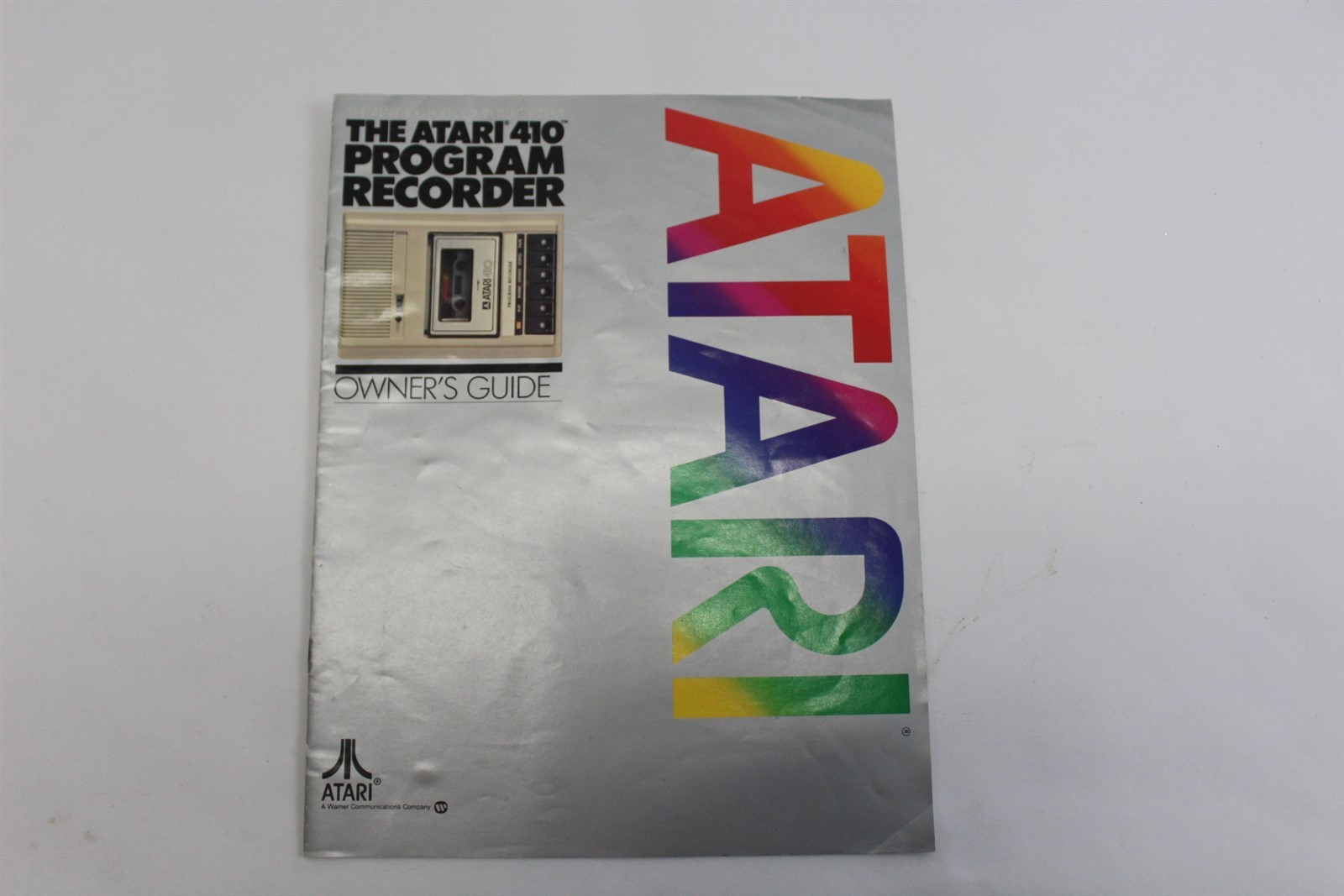  1981 ATARI 400 Program Recorder Owner's Guide Book Vintage