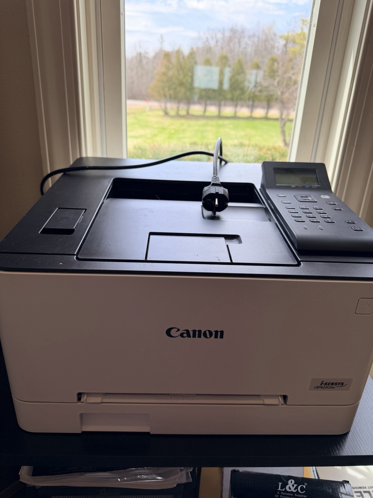 *GHOST*Canon i-SENSYS LBP623Cdw Laser All-In-One Color /White toner printer 