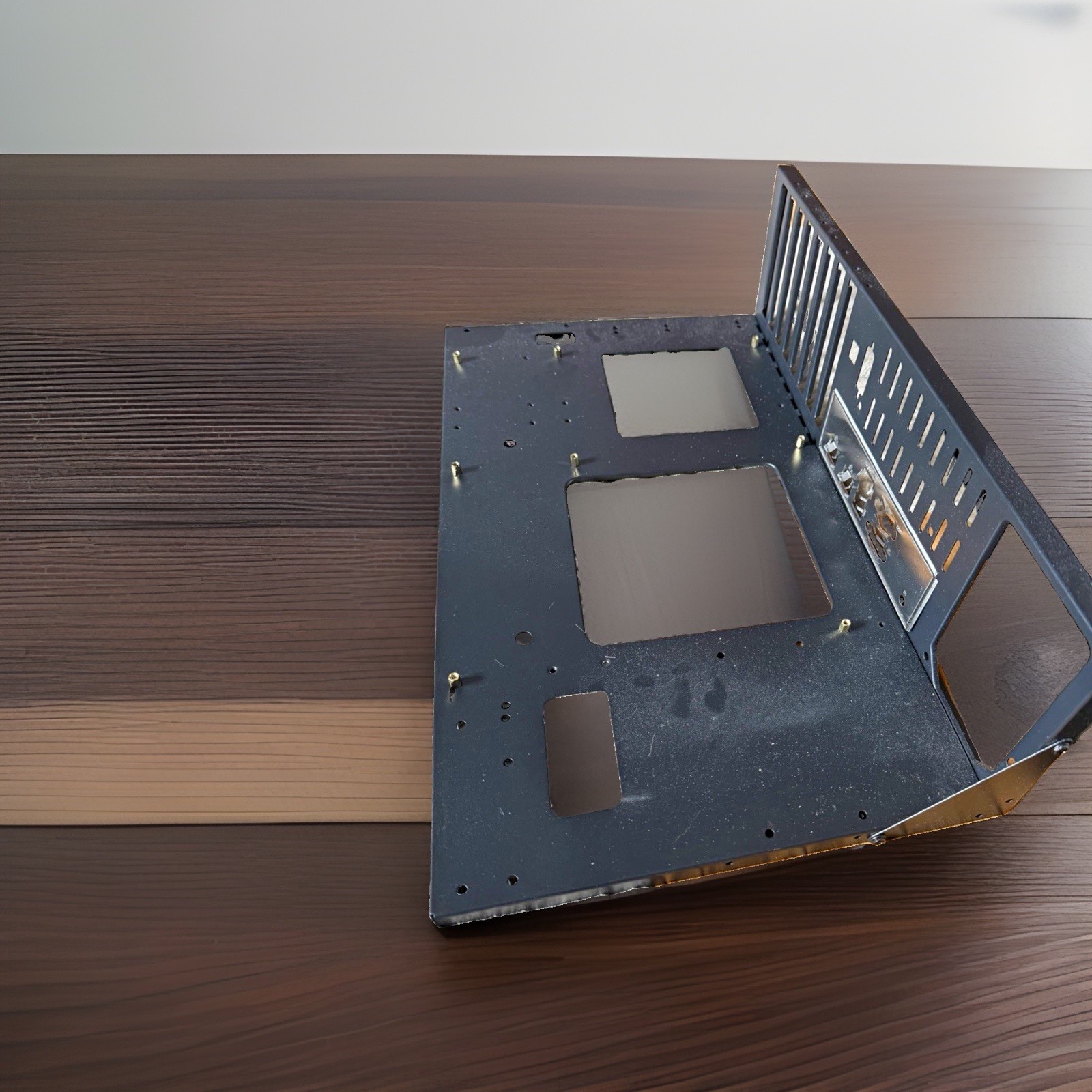 Black PC Computer Case Panel Bracket Frame Chassis - Computer Case Frame