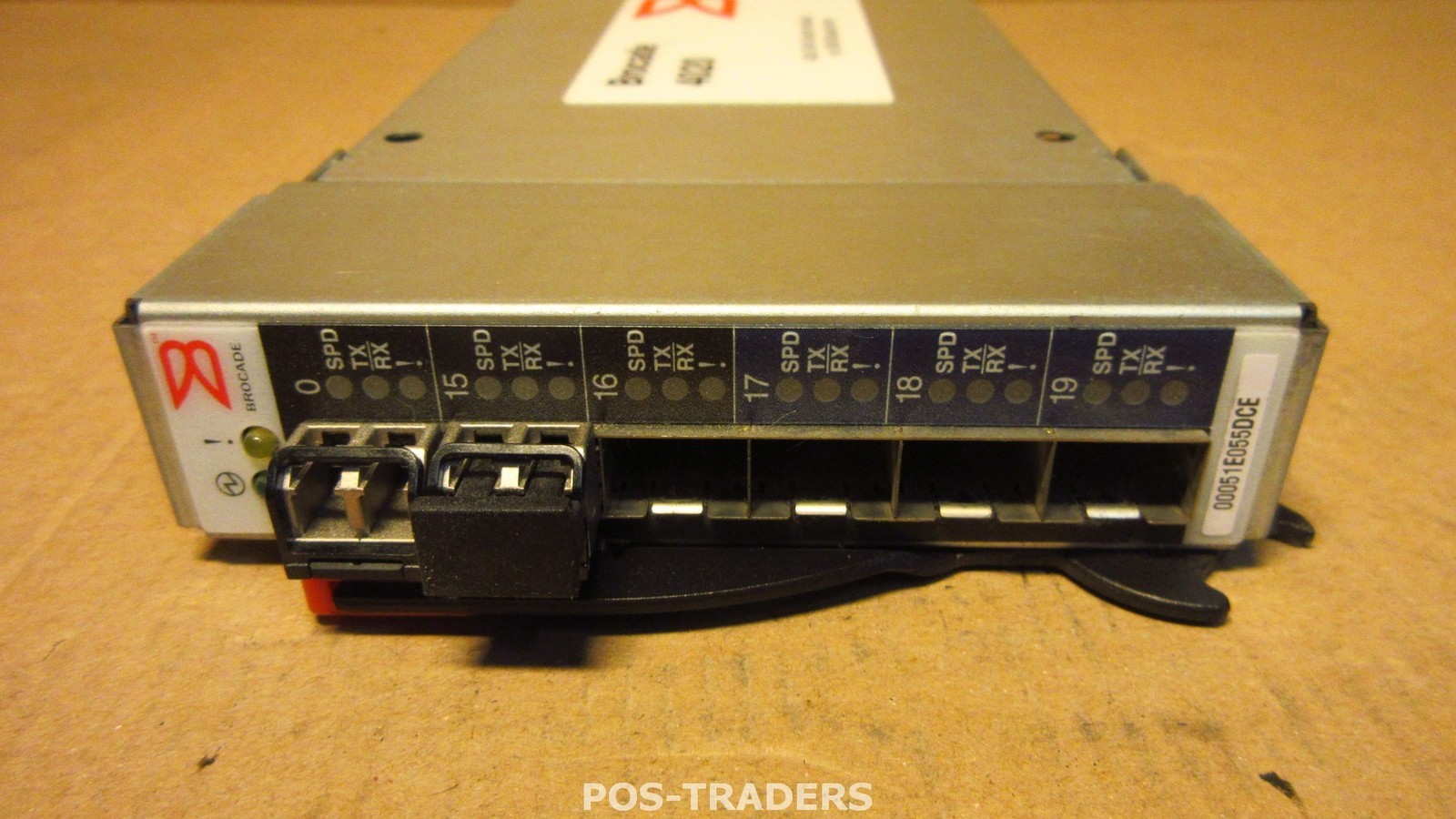 IBM 32R1820 Brocade 4Gb SAN Switch Module INCL 2X SFP'S - PULLED FROM IBM H 8852