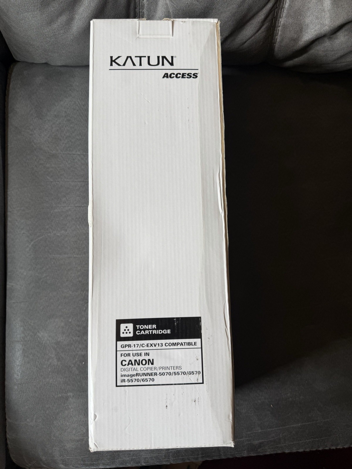 Katun Access Black Toner Cartridge Compatible with Canon GPR-17 C-EXV13 37375