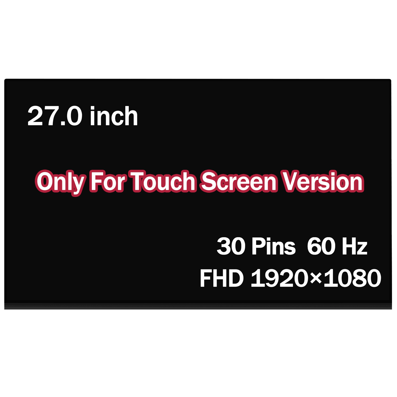 27.0" For HP 27-D L99804-002 LCD Touch Screen Display Replacement Panel FHD New
