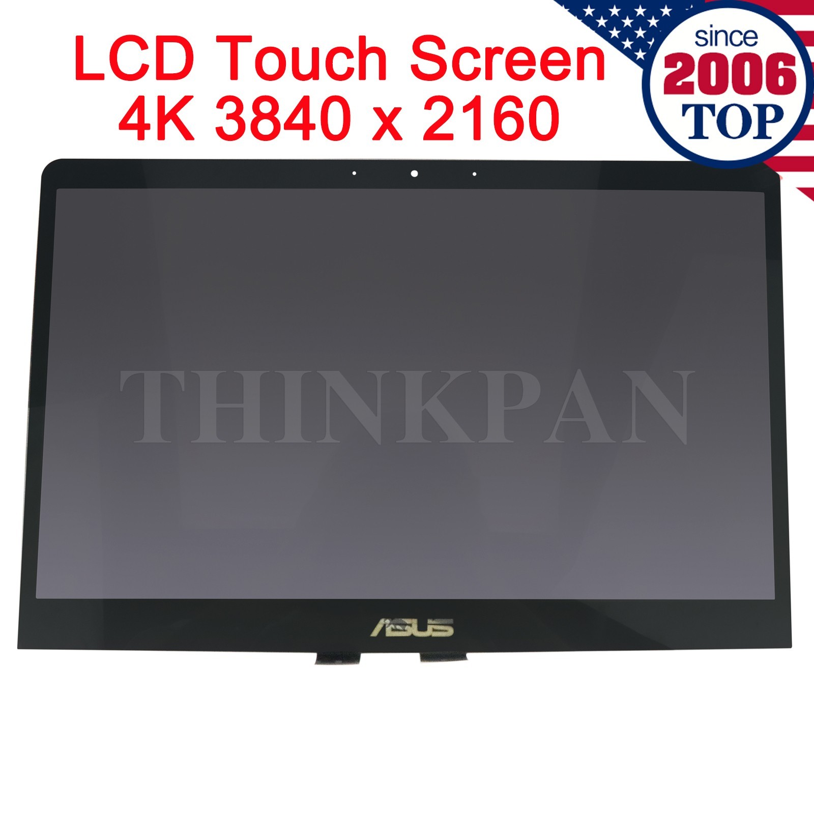 15.6'' Touch Screen LCD Digitizer Glass 4k 3840*2160 for ASUS Q505U Q505UA