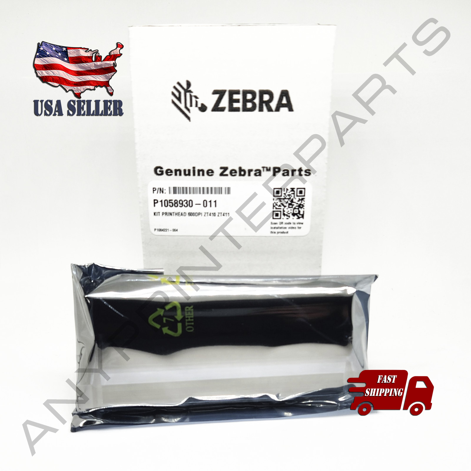 Genuine Zebra Thermal Printhead 600 dpi ZT410 ZT411 Barcode Printer P1058930-011