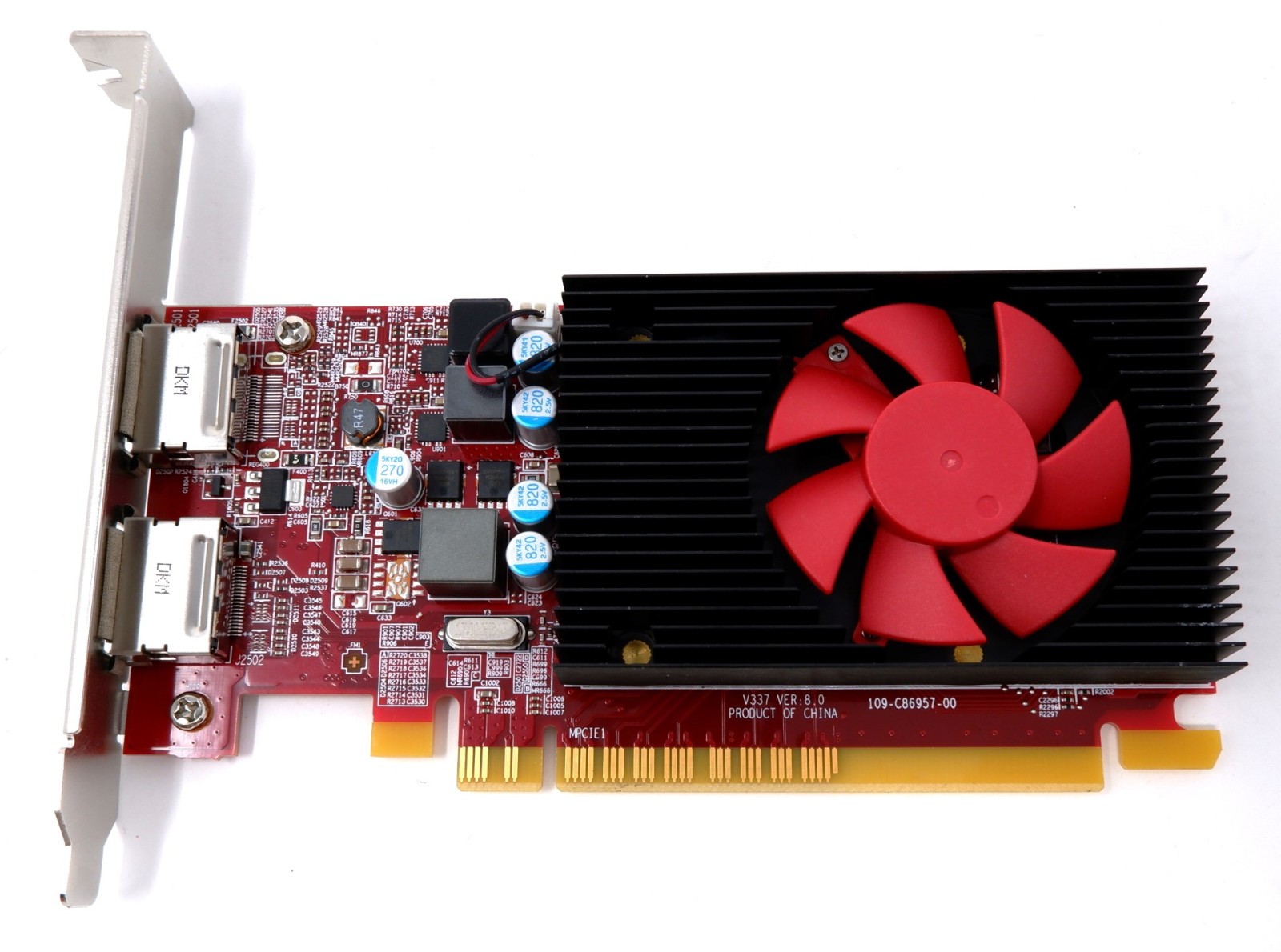 AMD RADEON R7 430 2GB DDR3 PCIE-X16 3.0 2X-DP VIDEO CARD, HP L11302-001 - NEW