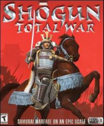 Shogun Total War PC CD conquer early Japan warriors battlefield game 2000 BOX