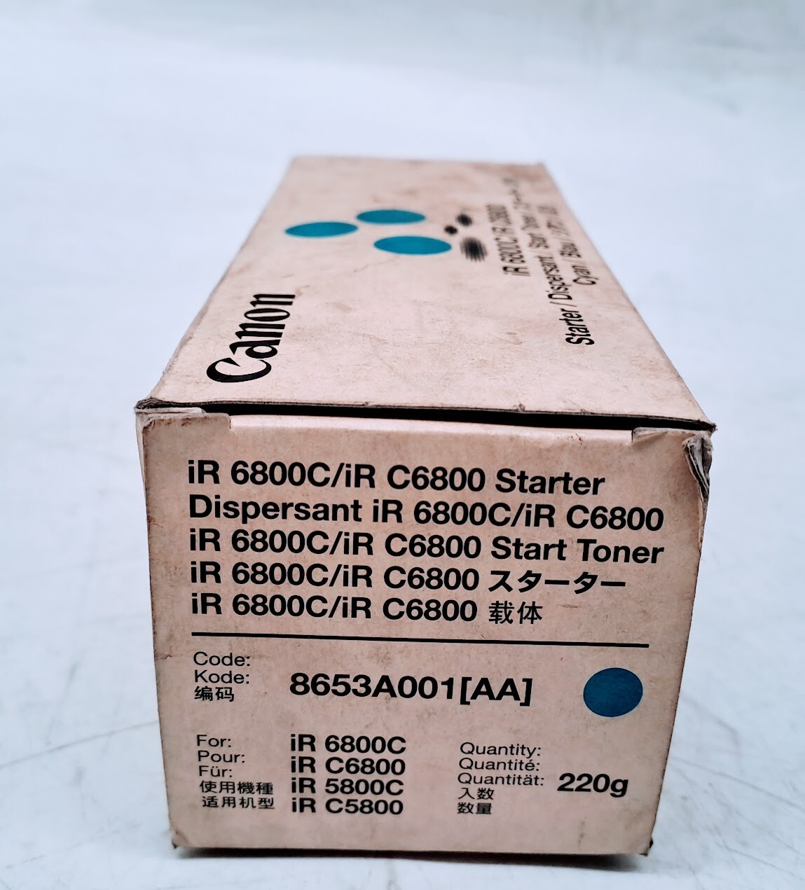 Genuine Canon 8653A001AA GPR-14 Developer Starter Cyan