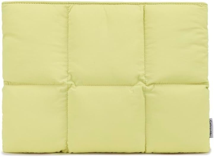 Puffy Laptop Sleeve 13 Inch 13.5 Inch, Quilted Puffer Laptop Case for Women