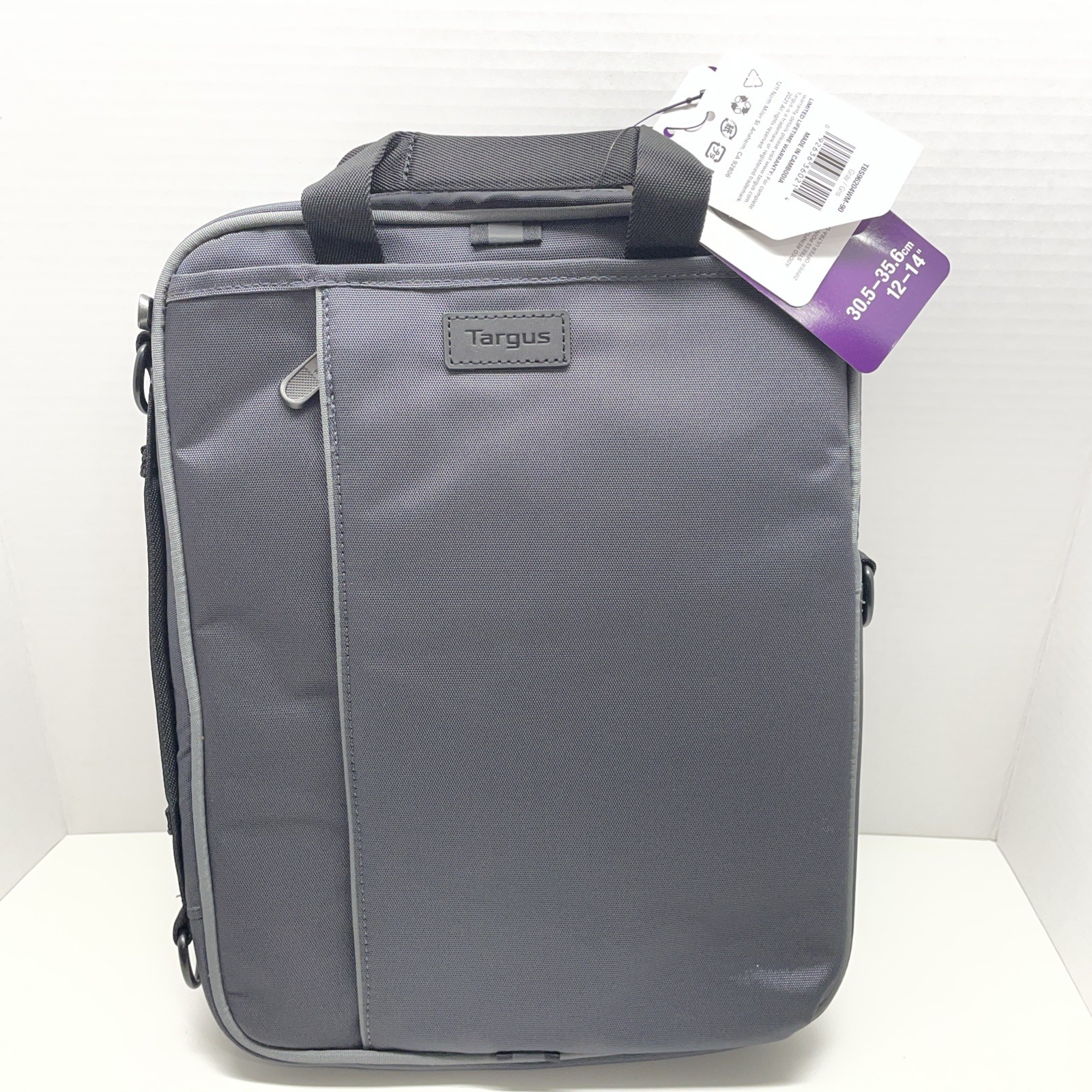Targus Grid Convertible Slimcase Fits 12-14" Tablet Laptop Carry Storage Case