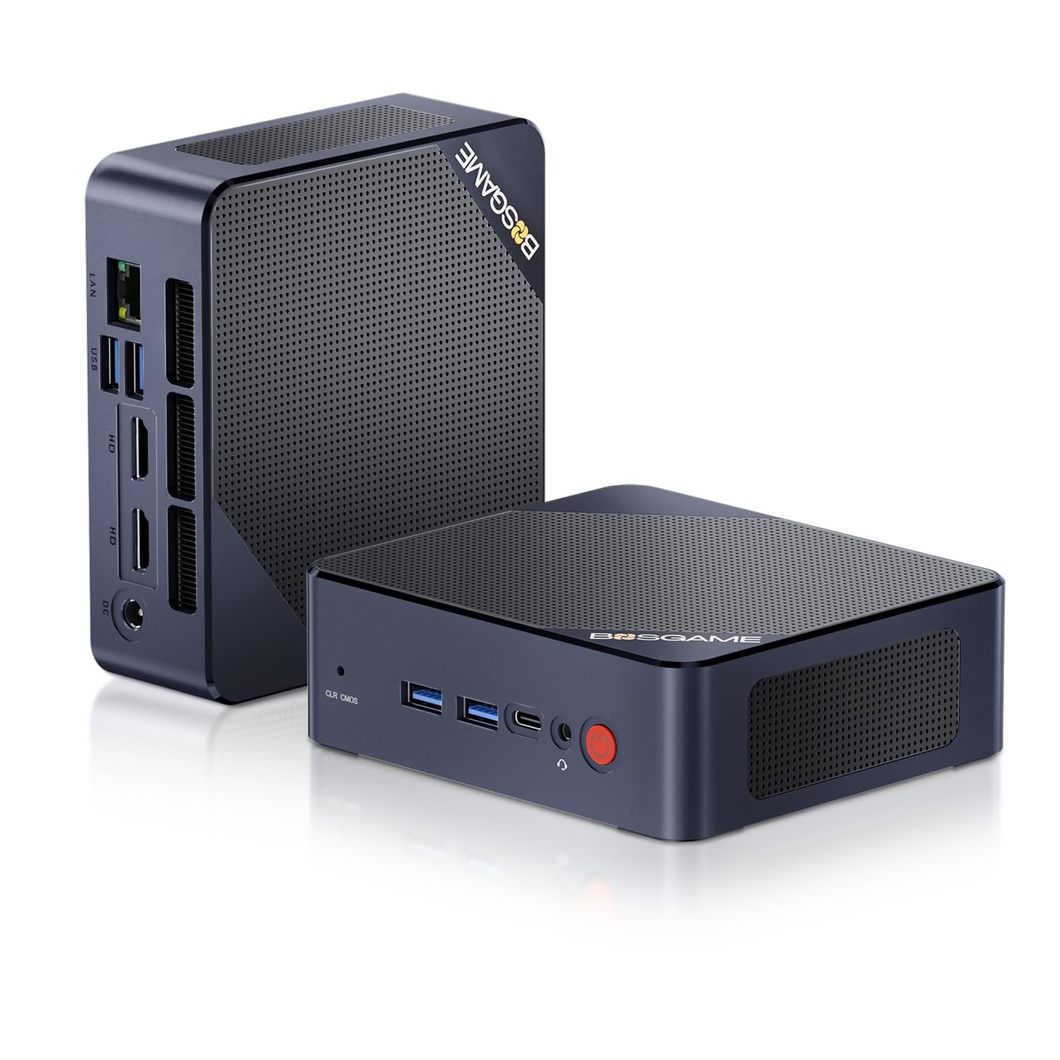 BOSGAME B95 Mini PC Desktop Computers, Intel 12th N95, 16GB DDR4 512GB SSD