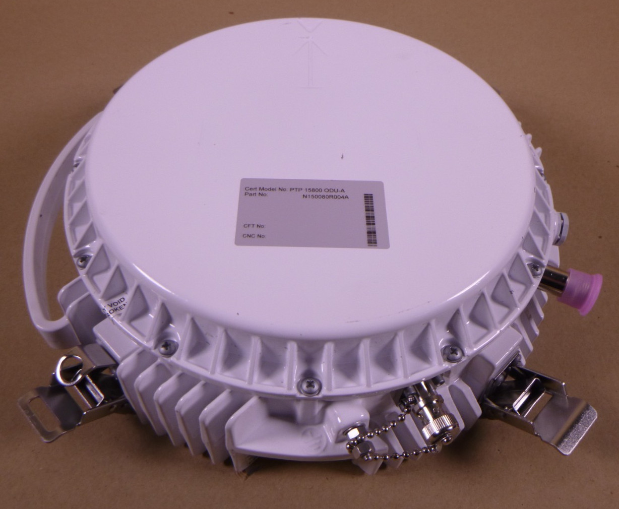 N150080R004A Cambium Networks PTP ODU-A 15GHz, TR640, Hi, B2, Rectangular WG Neg