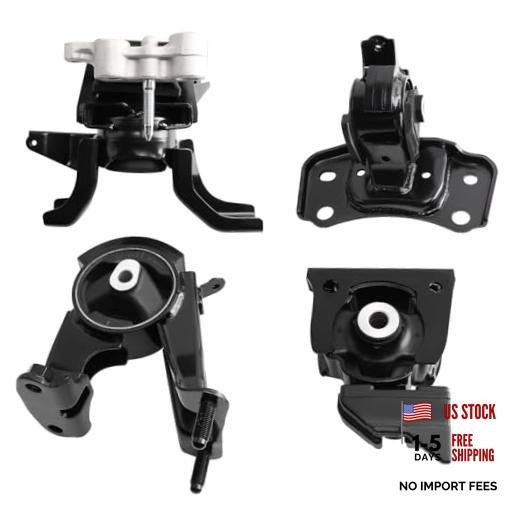 Engine Motor & Transmission Mount Kit, Compatible with Prius 2010-2015 & Prius