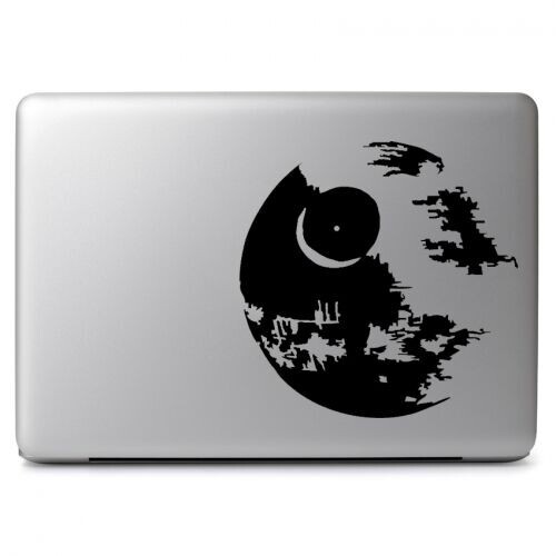 Star Wars Death Star Vinyl Decal Sticker for Macbook Air & Pro Laptop Car Window