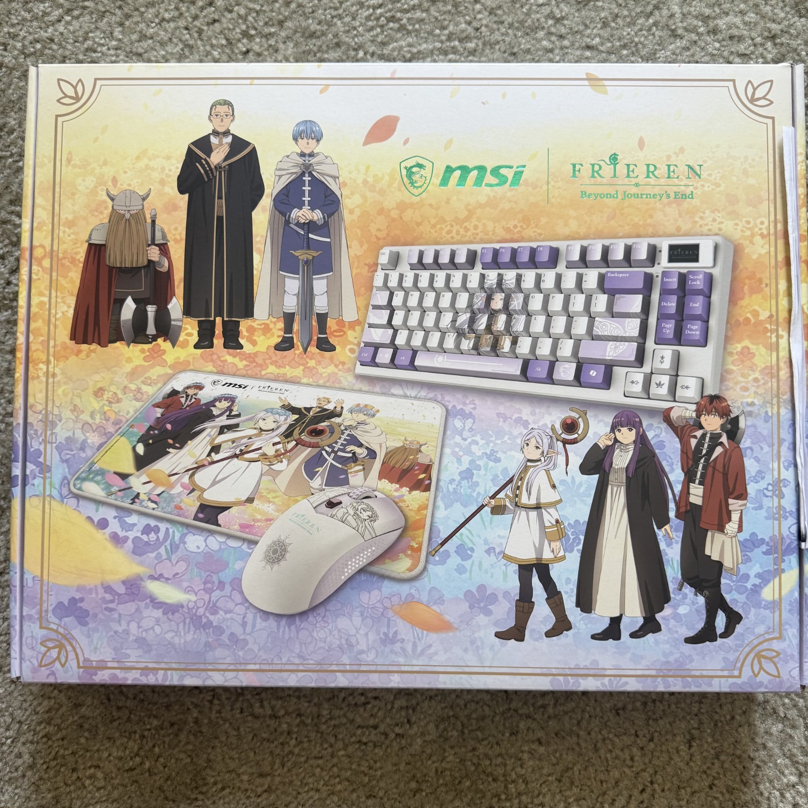 MSI Gaming Gear Bundle FRIEREN Edition, Wireless Mouse and Keyboard