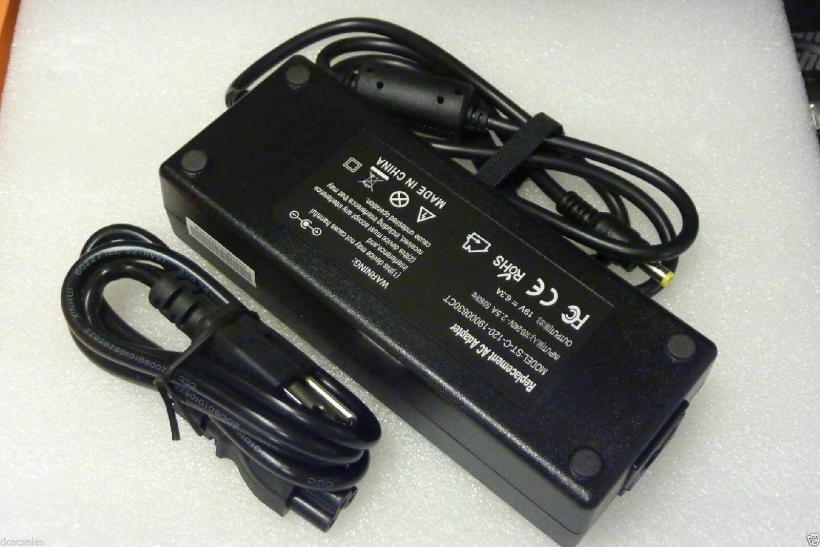 AC Adapter For MSI WE62 7RJ-1832US Mobile Workstation 120W Charger Power Supply