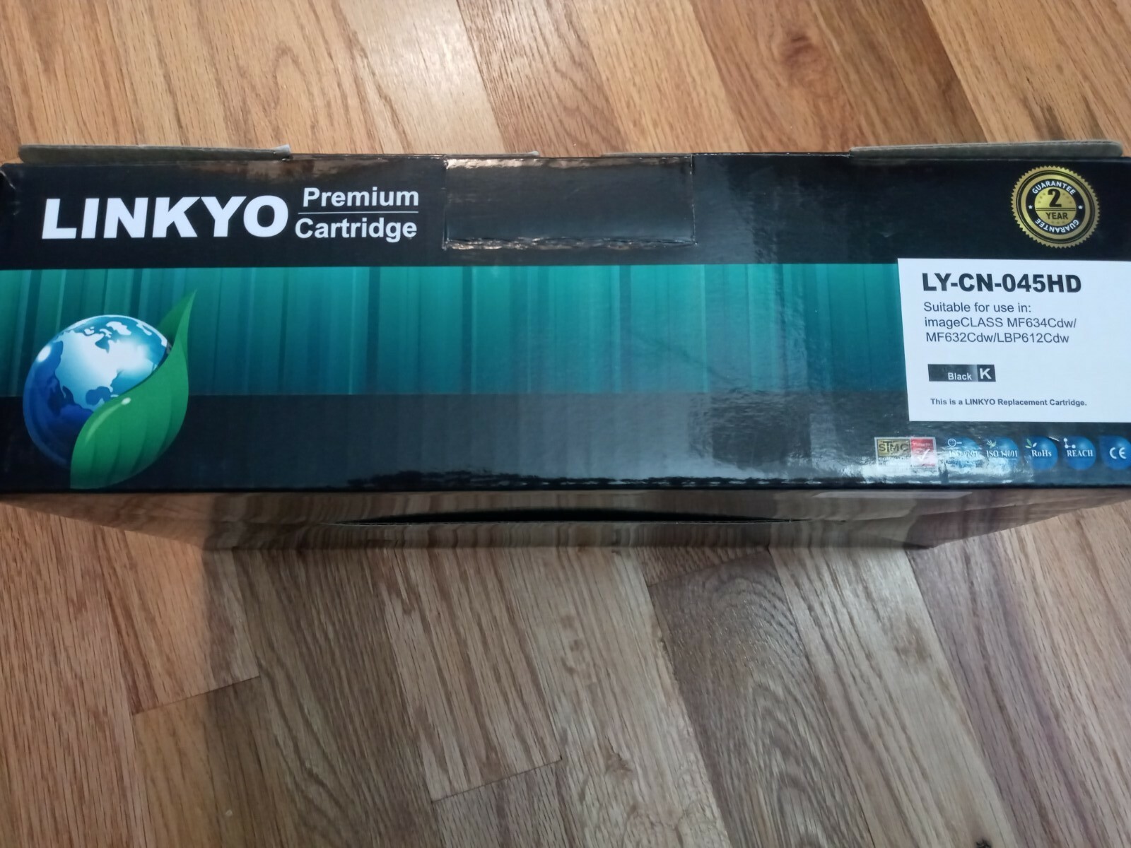 LINKYO Compatible Toner Cartridge Replacement LY-CN-045HD (Black 1-Pack)