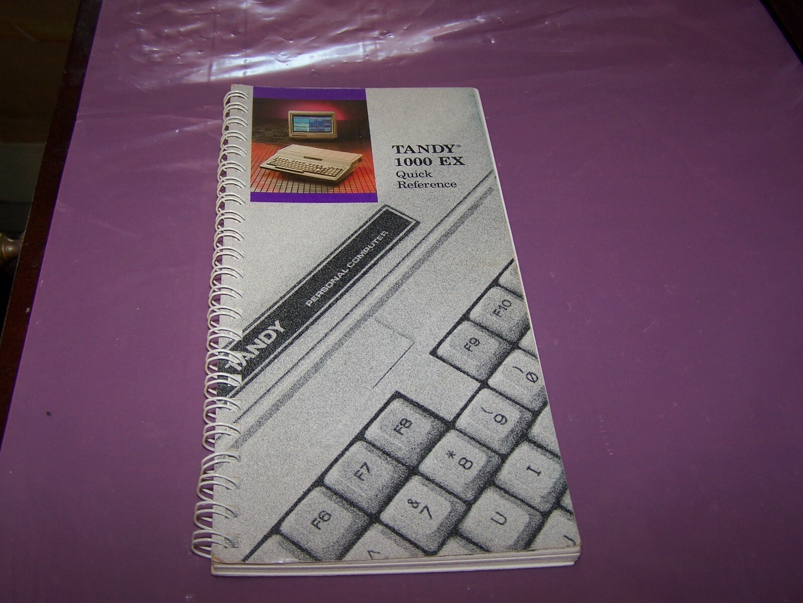 Tandy 1000 RX Quick Reference - 1986 - 504 Pages