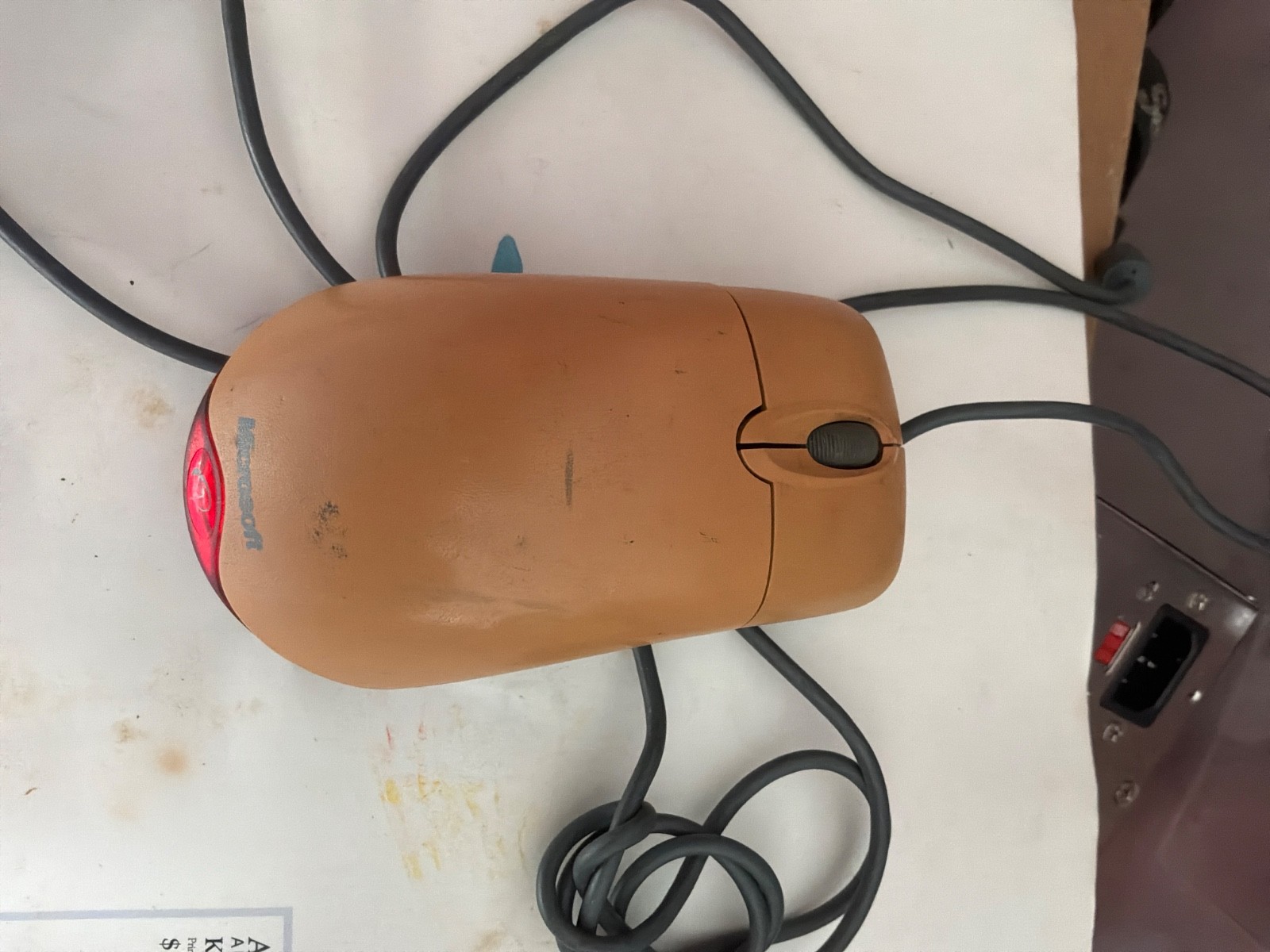 Microsoft Intellimouse Optical USB Wheel Mouse 1.1a PS2 Compatible (Used As is)