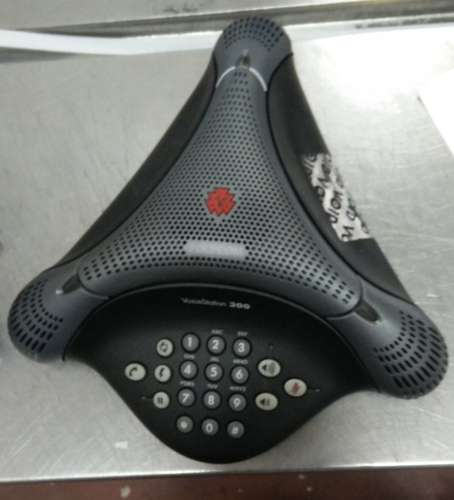 Polycom Voicestation 300 Duplex Conference Phone P/N: 2201-17910-001 - 