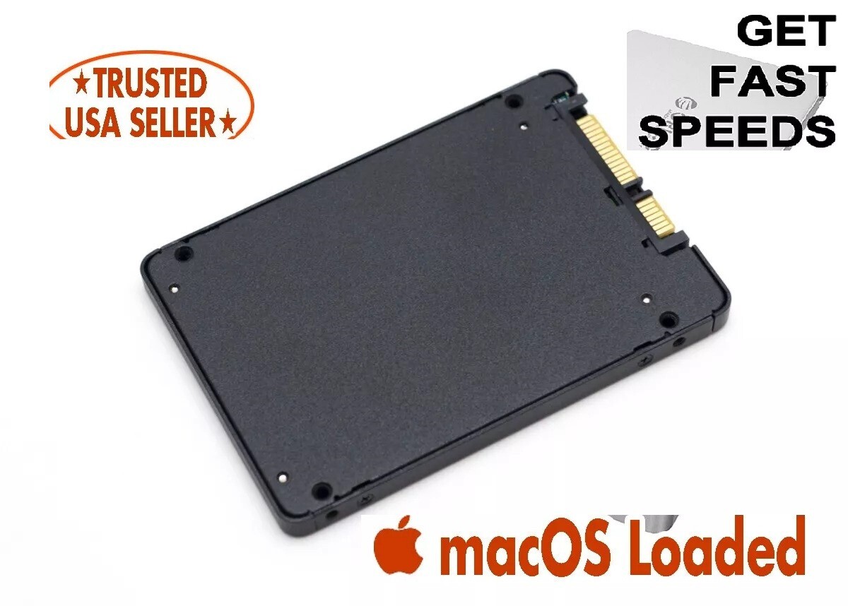 Pre Loaded OS X Yosemite 500 GB 2.5" SATA SSD for Apple Macbook Pro & Mac Mini