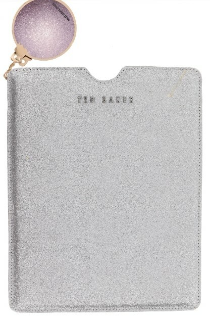 Ted Baker Logo On Front Glitter iPad Sleeve 134541