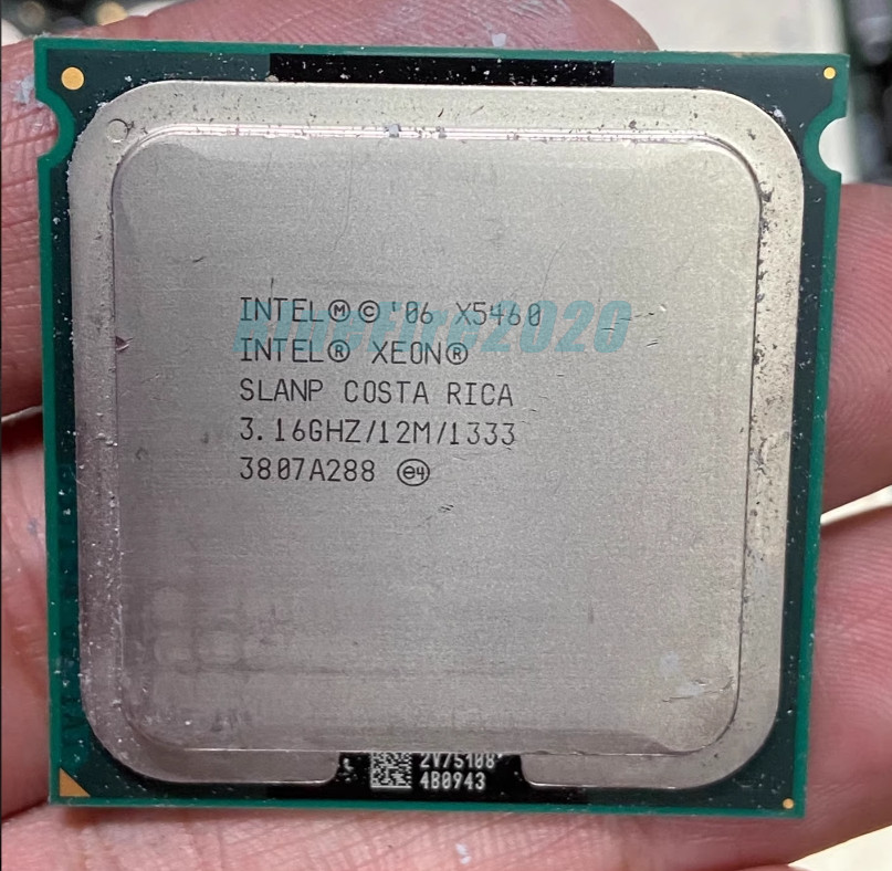 Intel Xeon X5460 3.16GHz 4-Core LGA771 Server CPU Processor SLANP SLBBA 120W