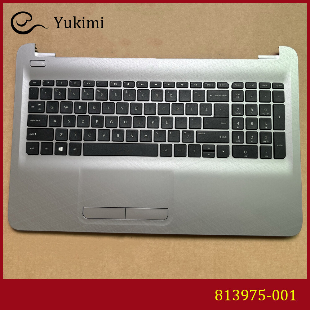 813975-001 FOR HP Pavilion 15-AC 15-AF C Shell Upper Palmrest Keyboard Touch