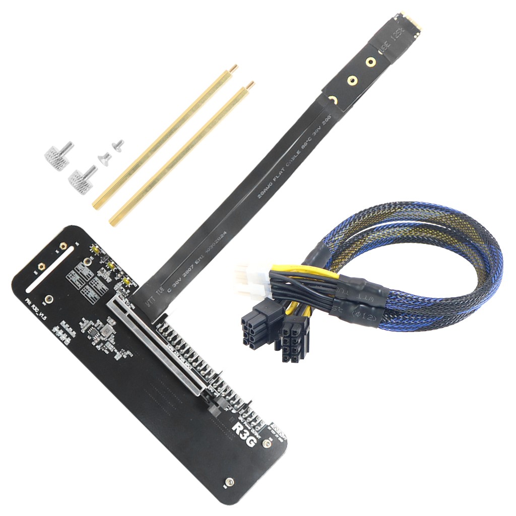 NUC External ITX for Bracket Riser NVMe key Graphics PC Card Laptop M.2