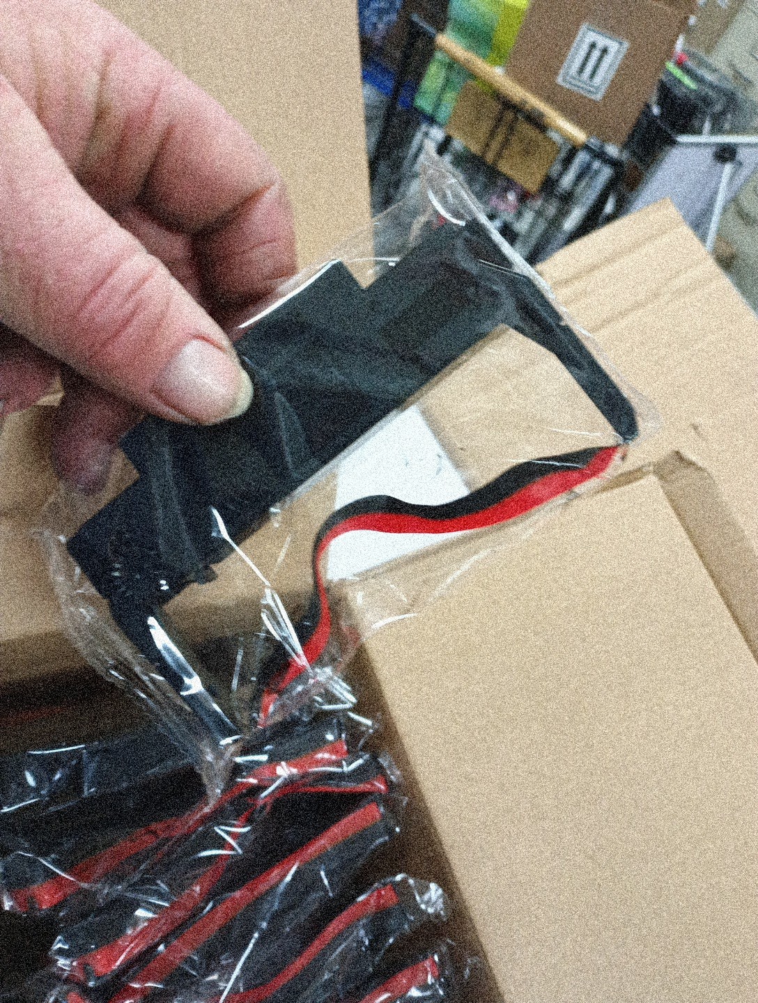 2 Boxes 12 Each, 24 Ribbons Total, E-38-S-BR Comp W/ ERC30/34/38 Black/Red,  115