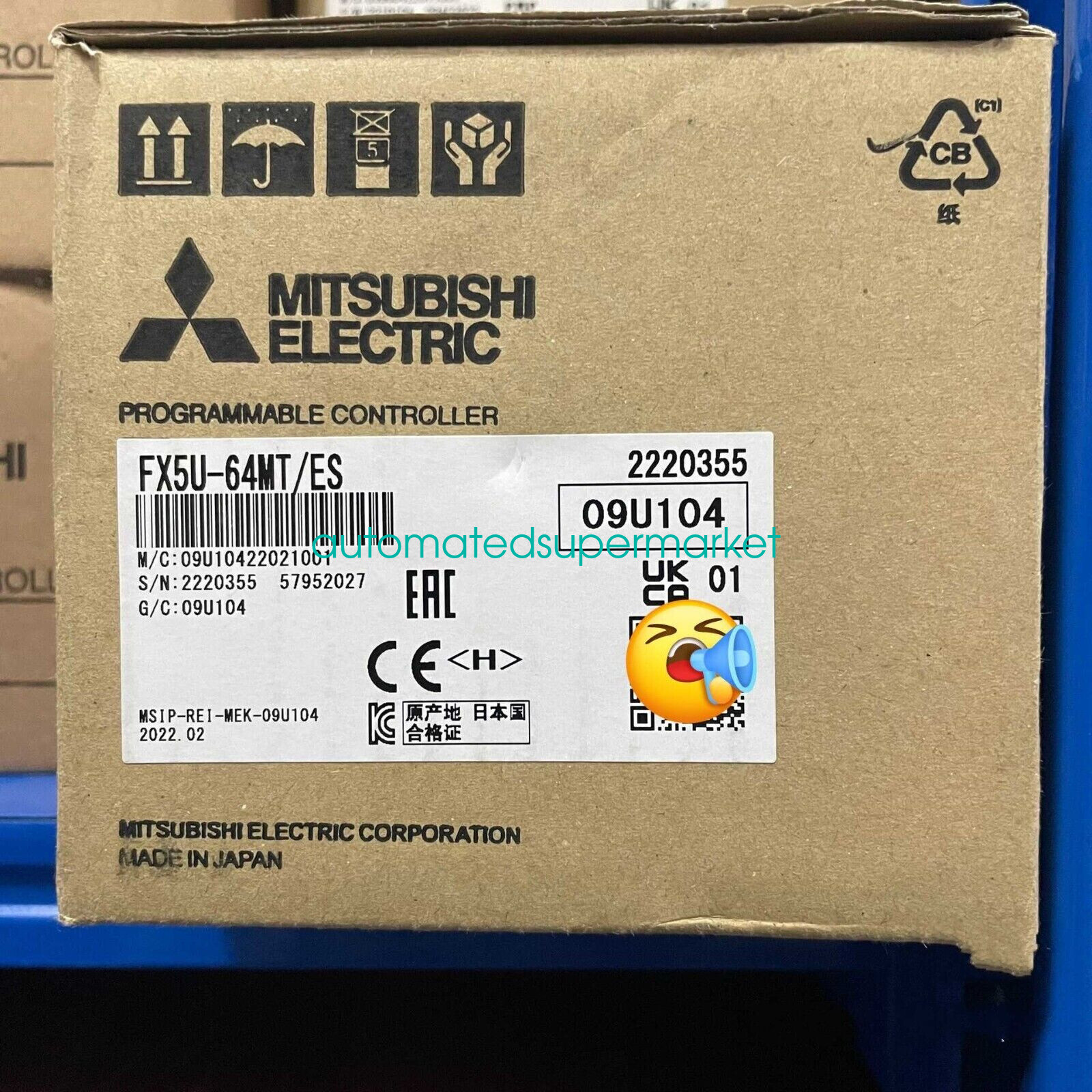 1PC NEW FX5U-64MT/ES Mitsubishi PLC module Shipping by DHL/FedEX