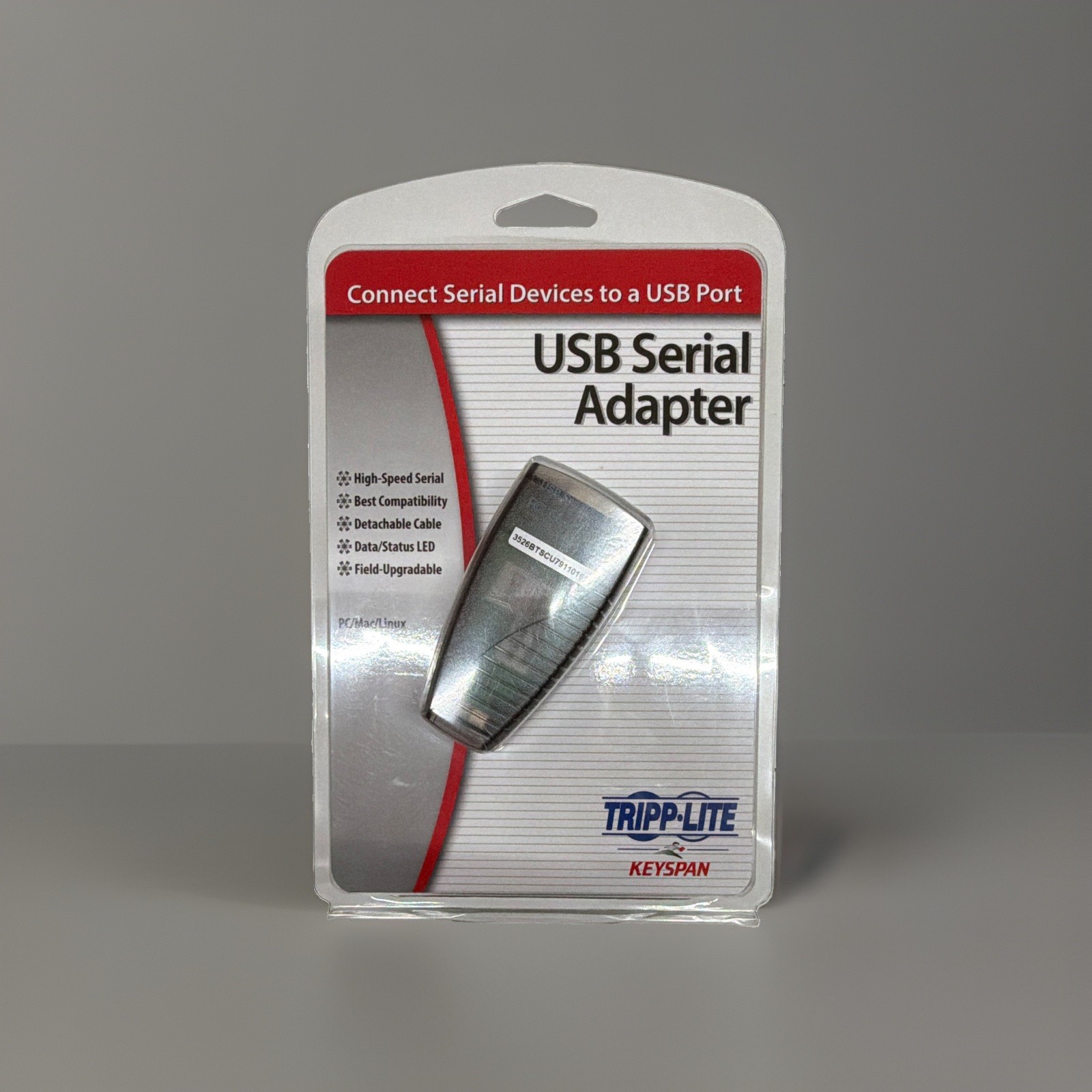 Tripp Lite Keyspan High-Speed USB to Serial Adapter, PC & Mac (USA-19HS)