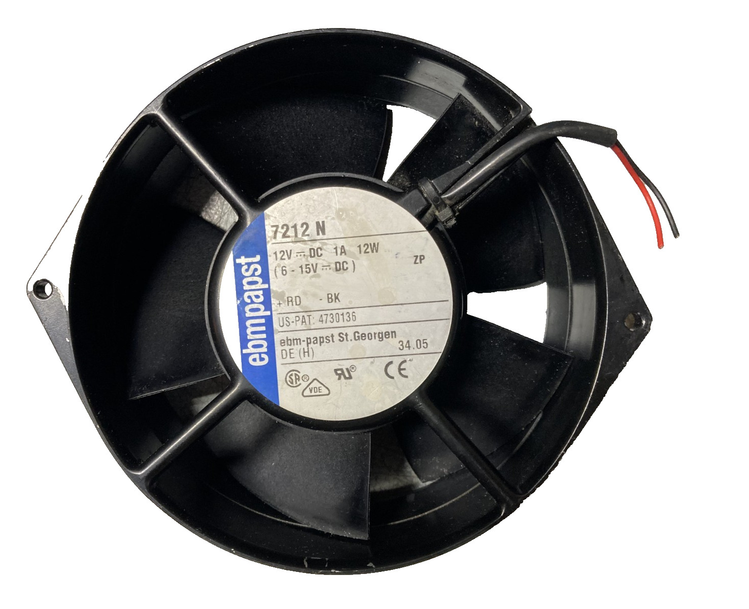 Fan EBMPAPST 7212 N 