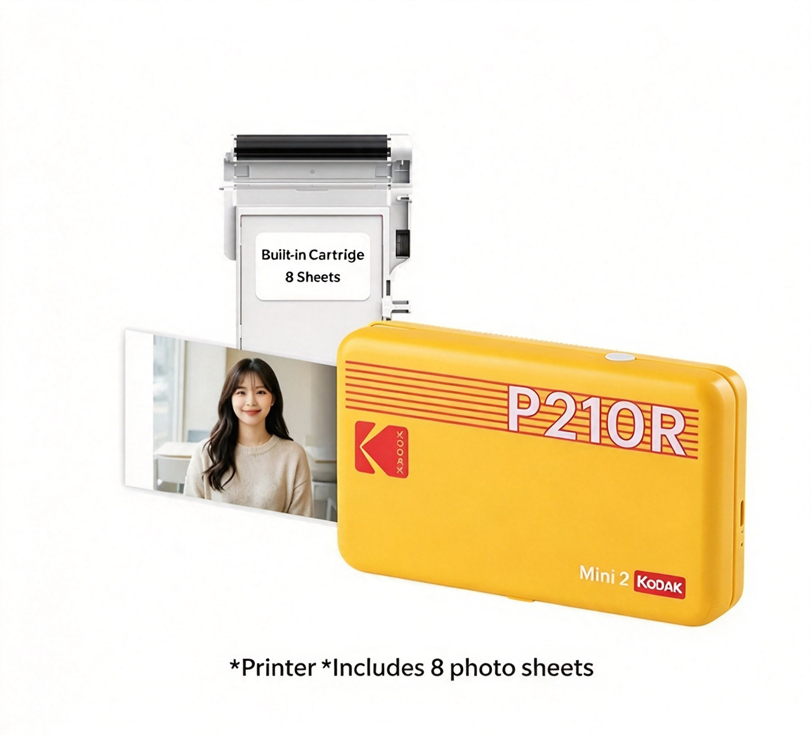 Kodak Mini 2 Retro Dye Sublimation Lamination Pocket Photo Printer