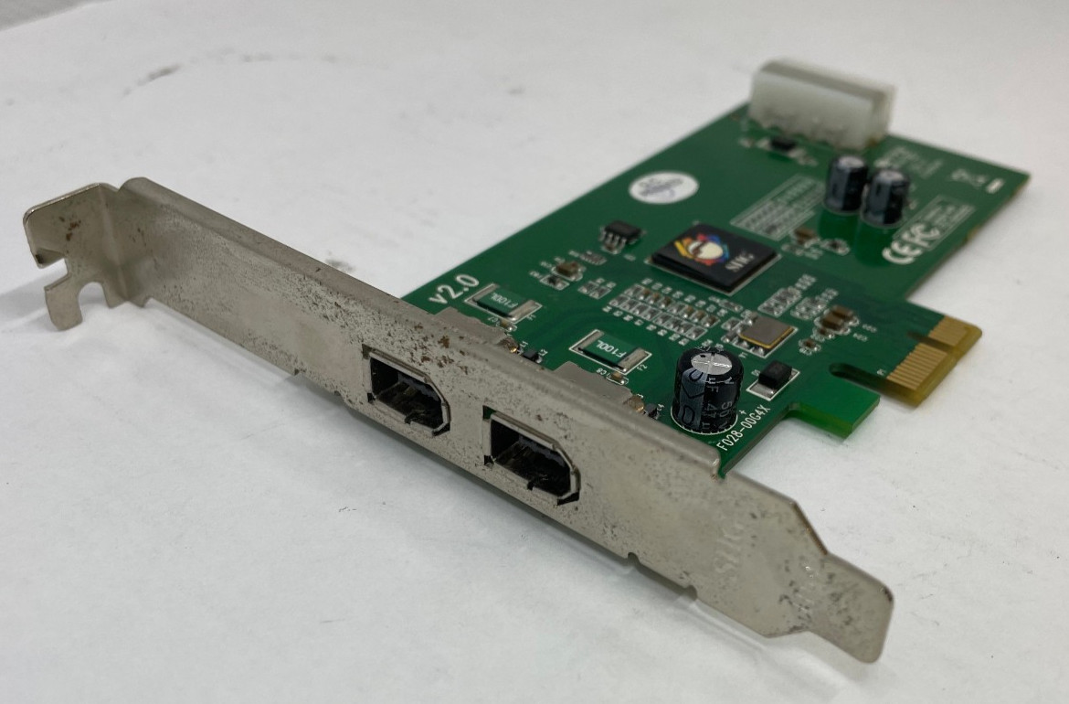 SIIG FireWire 2-Port PCIe High Profile Adapter Card NN-E20012-S2