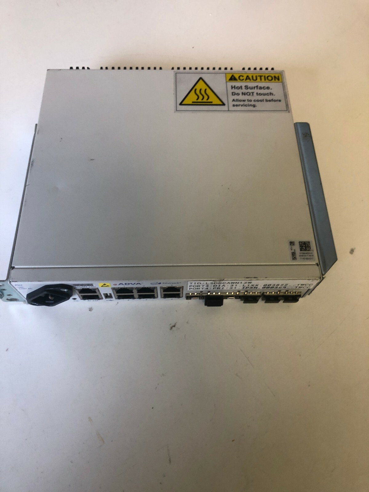 ADVA SYSTEM FSP150CC-GE114 NETWORKING ETHERNET