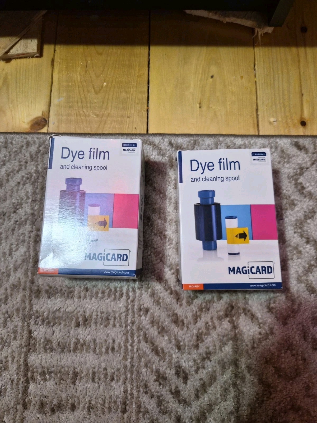 Lot Of 2 Genuine Magicard Full Color Ribbon Enduro, Rio Pro - 300 Print - New 