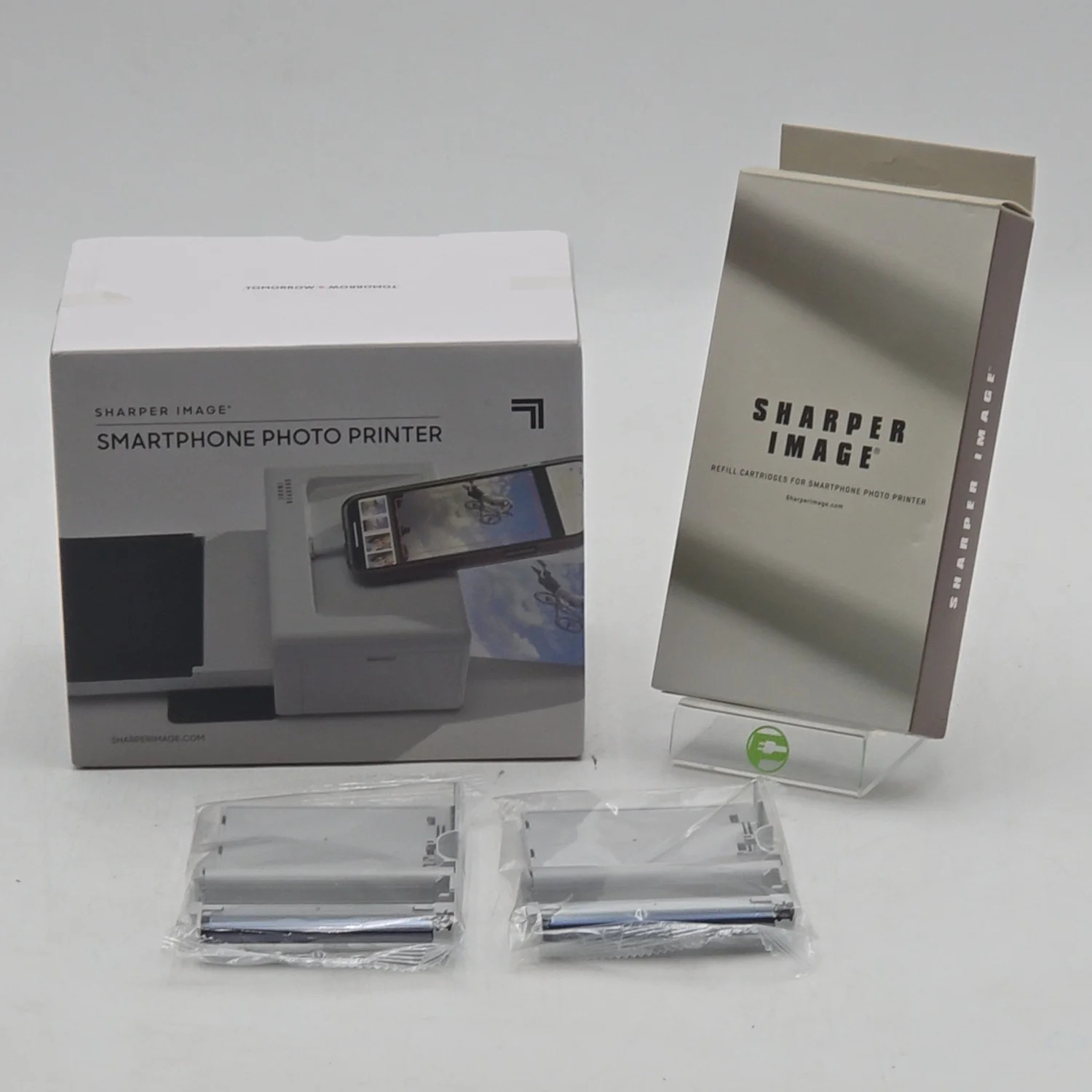 New Sharper Image Smartphone Photo Printer White