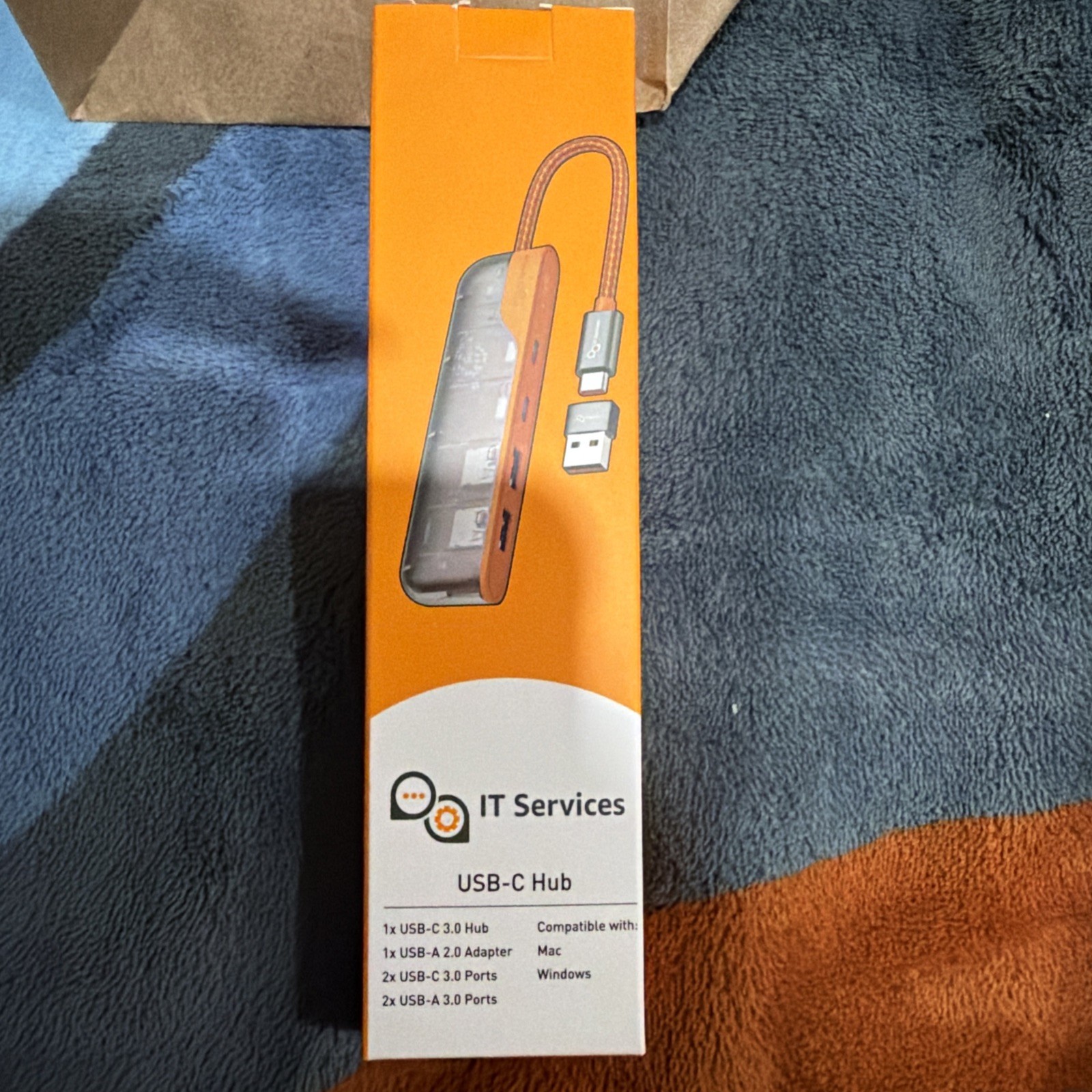 IT Services USB C Hub Multiport Adapter USB C