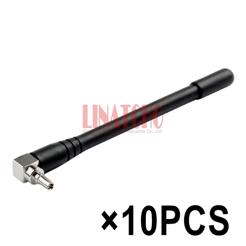 10PCS 3dB Right Angle CRC9 Connector External 3G 4G LTE Modem Rubber Antenna