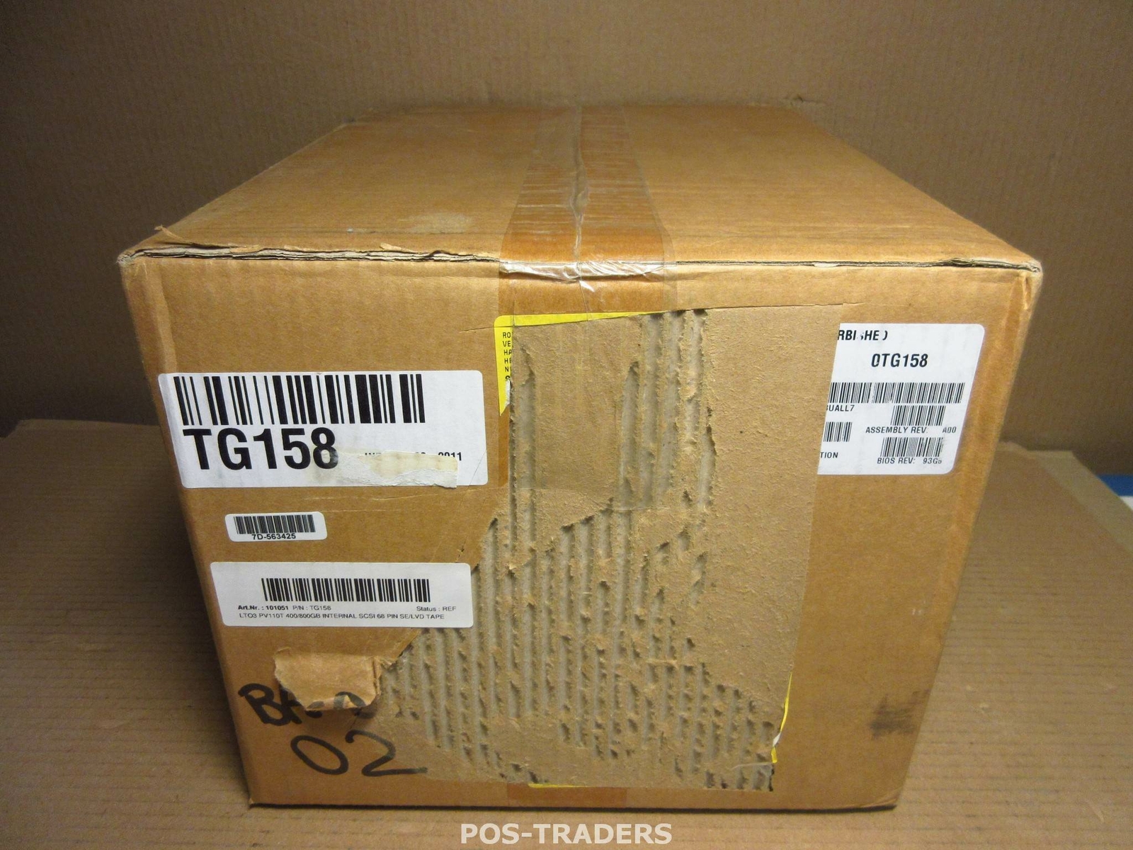 Dell TG158 0TG158 PV110T LTO Ultrium3 Tape Drive 23R4762