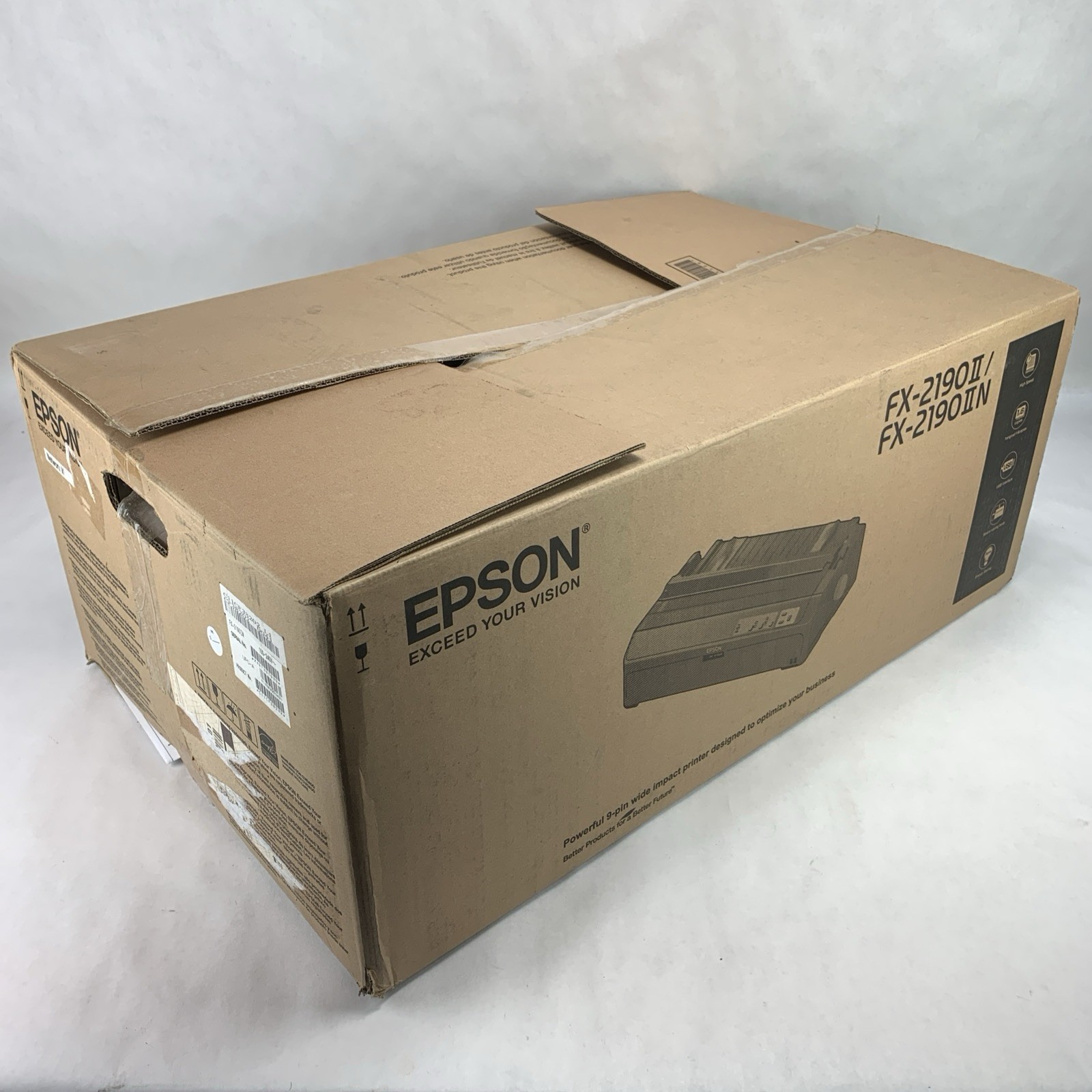 Epson FX-2190II Wide Impact 9-Pin Dot Matrix Printer C11CF38202