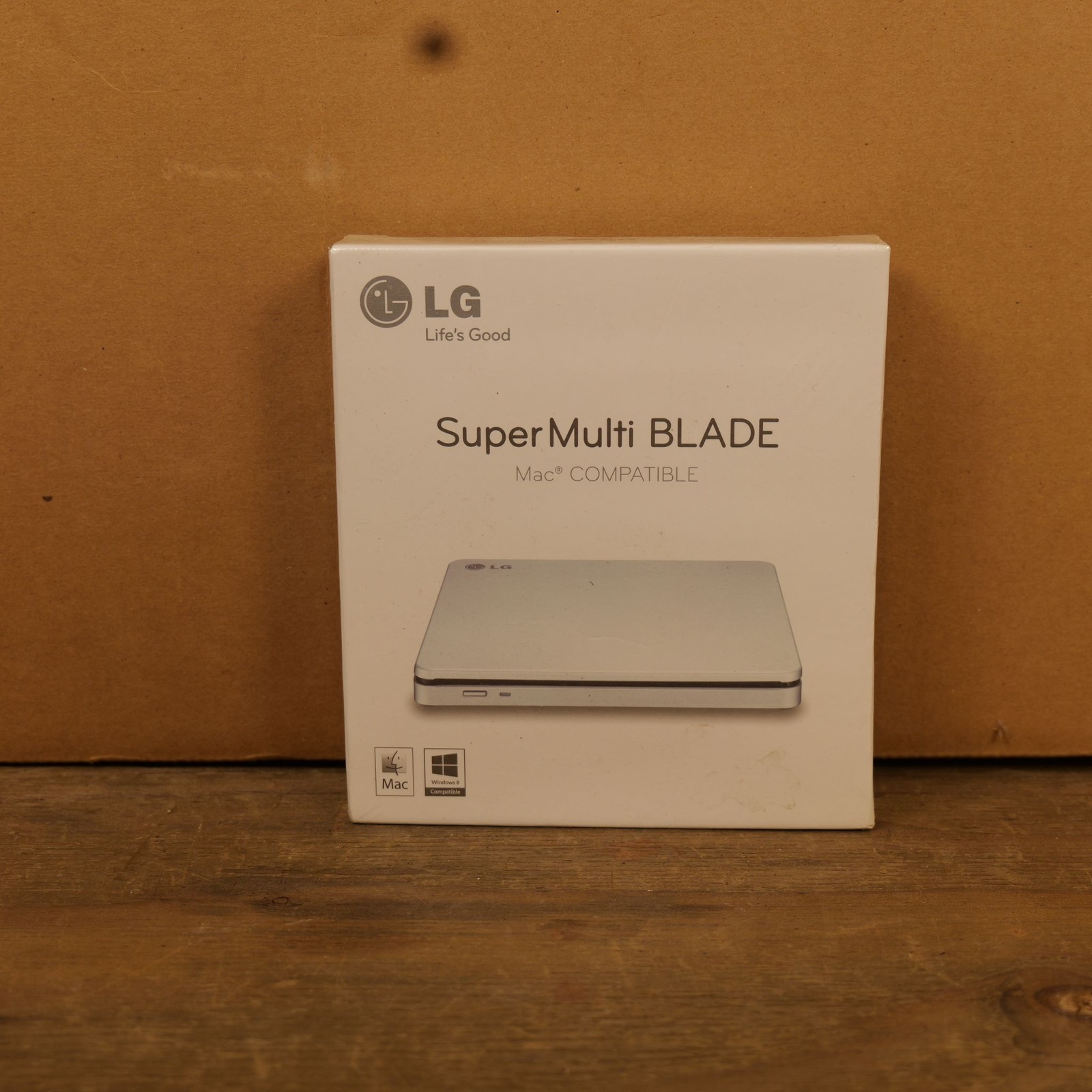 LG SuperMulti BLADE AP70NS50 External Optical Drive Mac Compatible Silver Slim