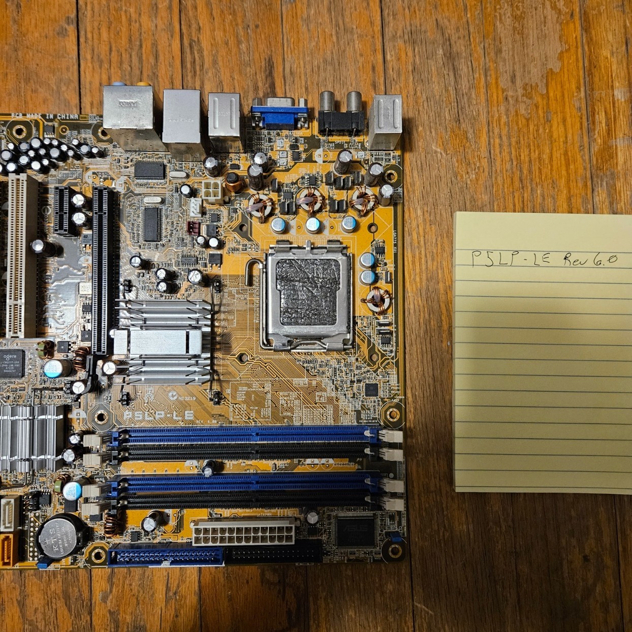 P5LP-LE rev 6.0 ASUS  P5LP-LE Rev. 6.0 (HP OEM) Motherboard