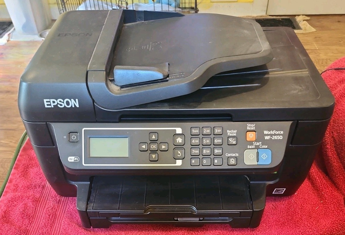 Epson Work Force WF-2650 All-in-One Wireless Color Inkjet Printer Tested READ