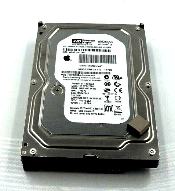 Western Digital WD3200AAJS-40H3A0 DCM:HHRNHT2AHN 320gb