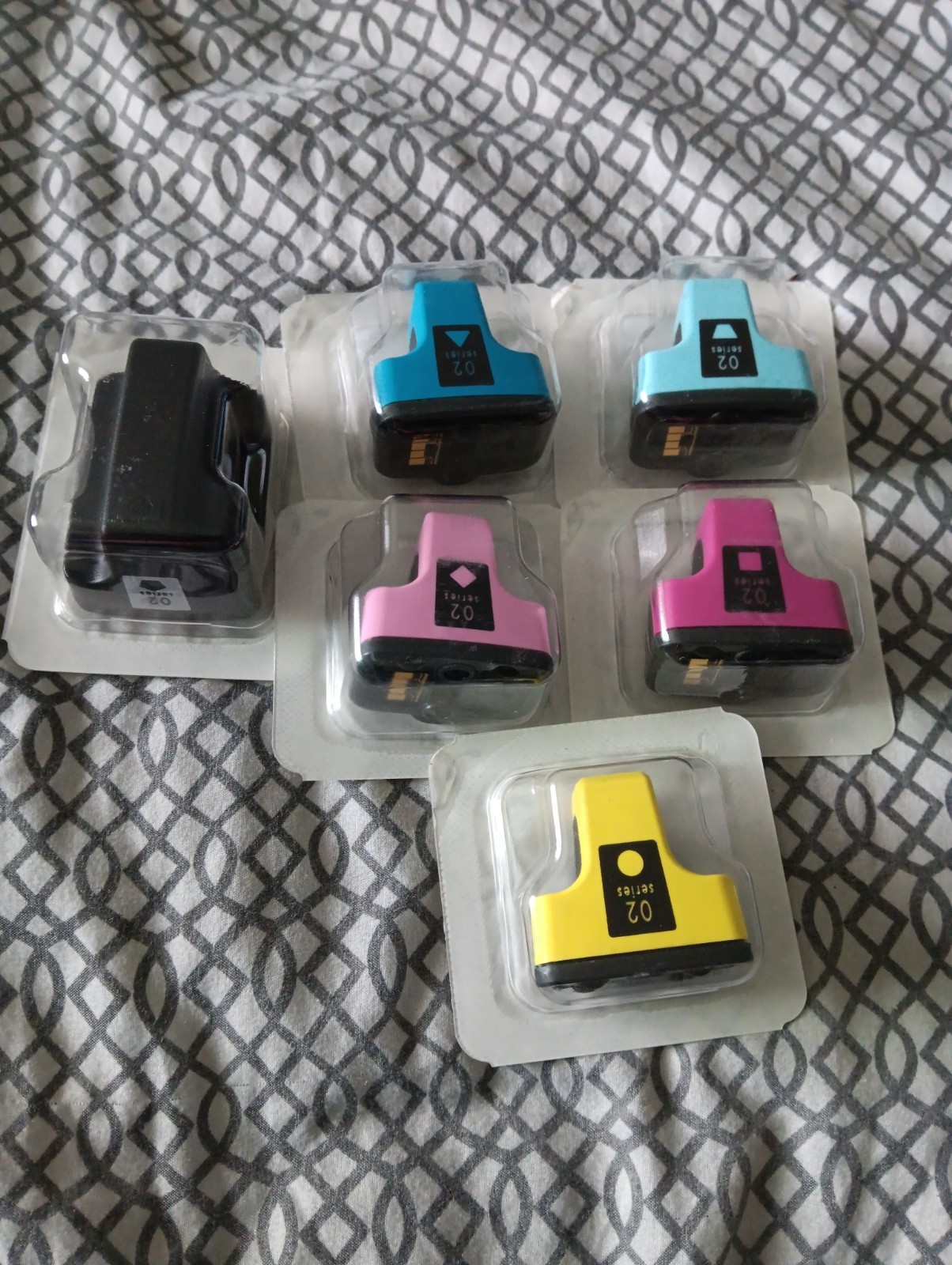 Printer Ink Hp 02 Series  Hp Cb279w Complete Set Photo Copy Ink Copier Ink