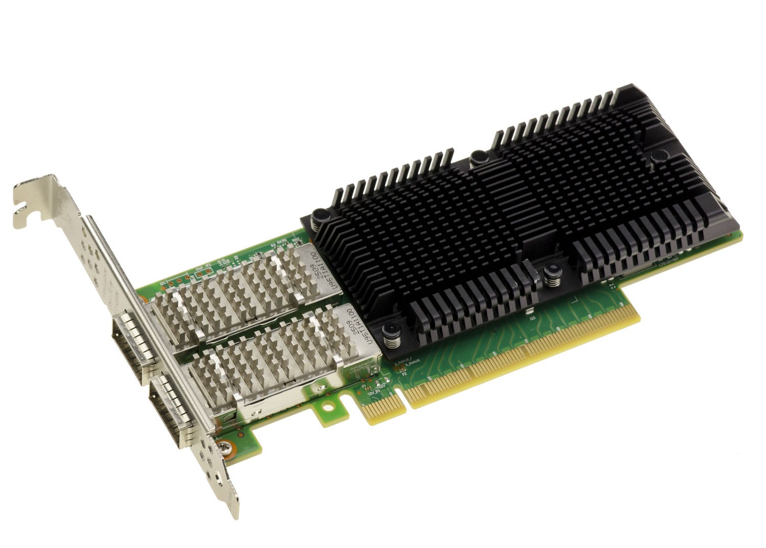 KALEA-INFORMATIQUE PCIe Gen 4.0 Dual 100G QSFP28 2-Port Network Card