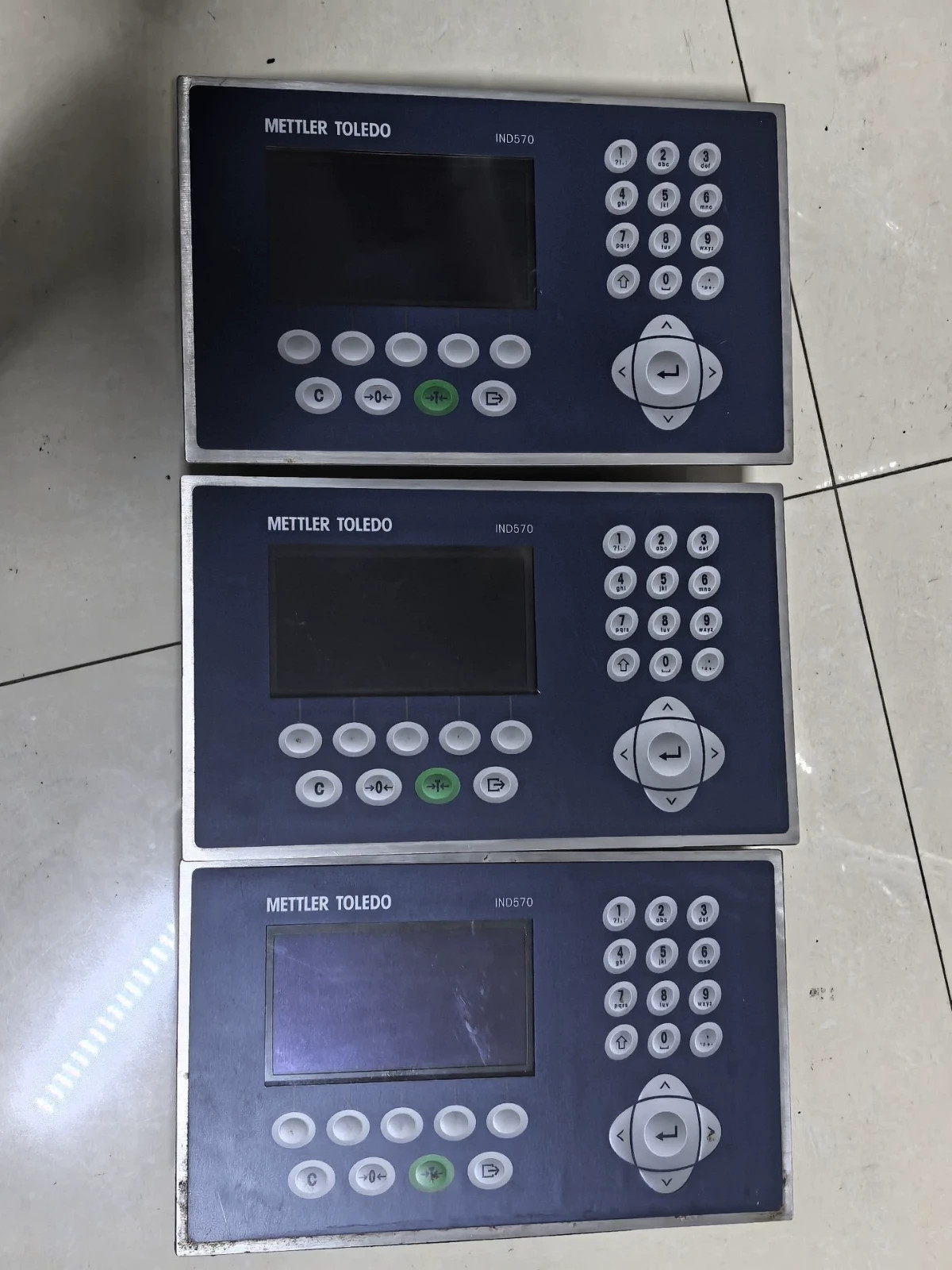 1PCS Used Mettler Toledo IND570 Panel Via FedEx or DHL